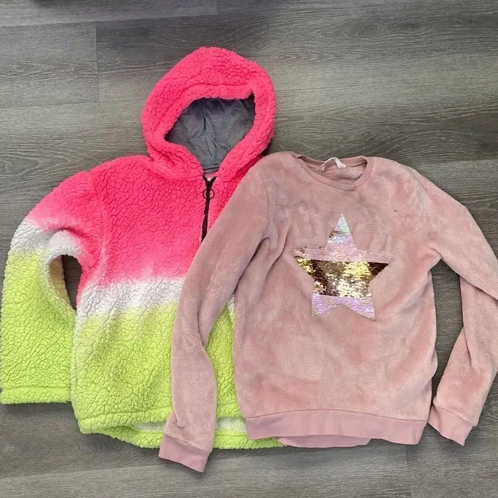 2 sweaters xl ,12-14